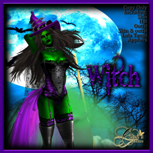 Witch Ad purple