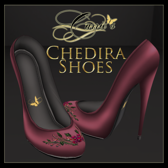 Chedira Shoes Ad mauve