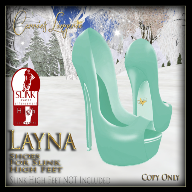 Layna Slink Shoes Ad ice